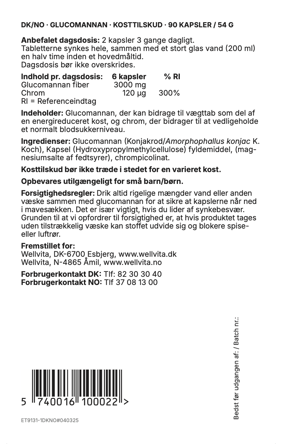Glucomannan