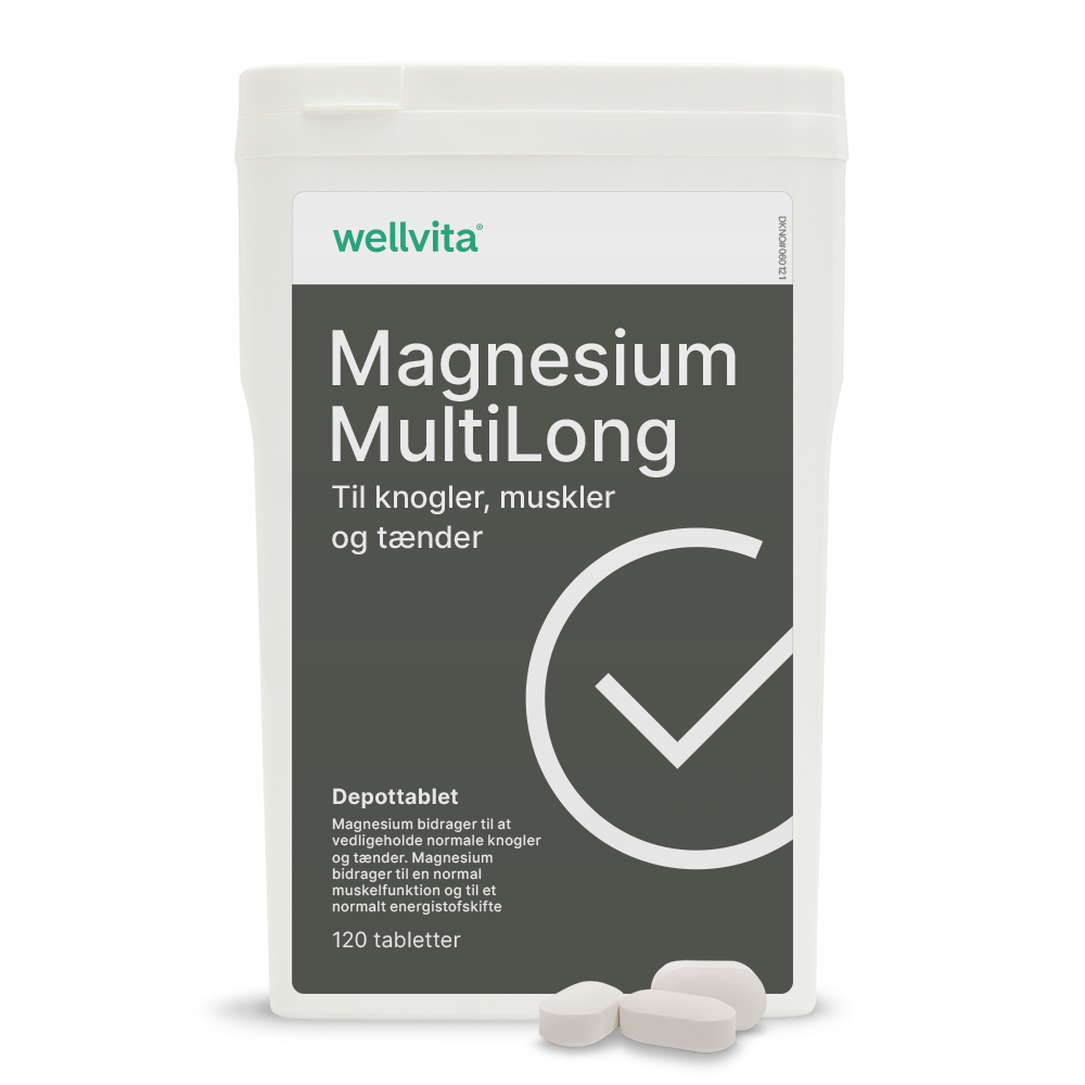 Magnesium MultiLong produktemballage