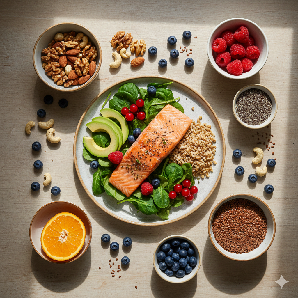 Kost og overgangsalder - hvad bør du spise?