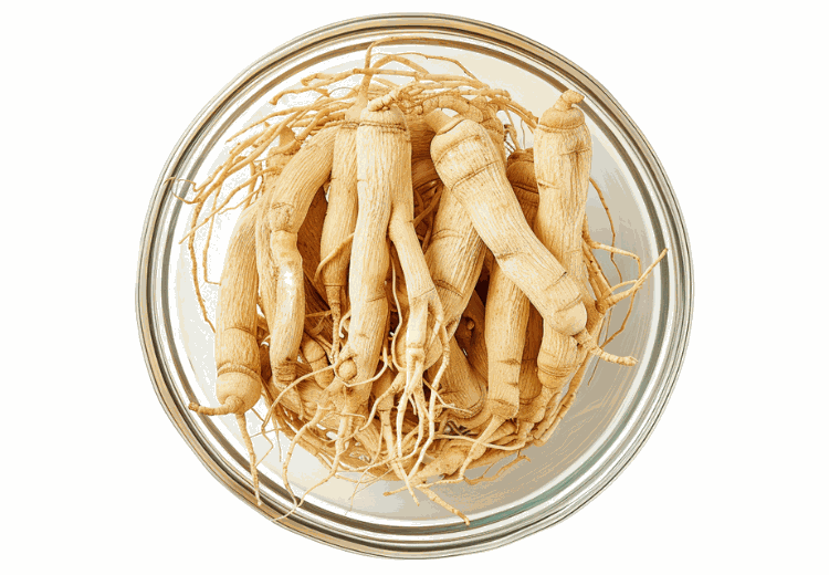 Ginseng rod - adaptogen til energi og mental funktion i kosttilskud
