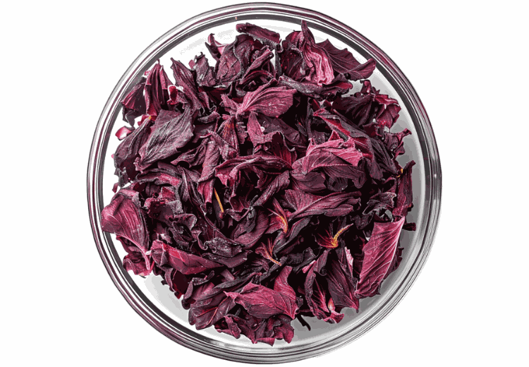 Hibiscus blomst - tropisk urt anvendt i kosttilskud