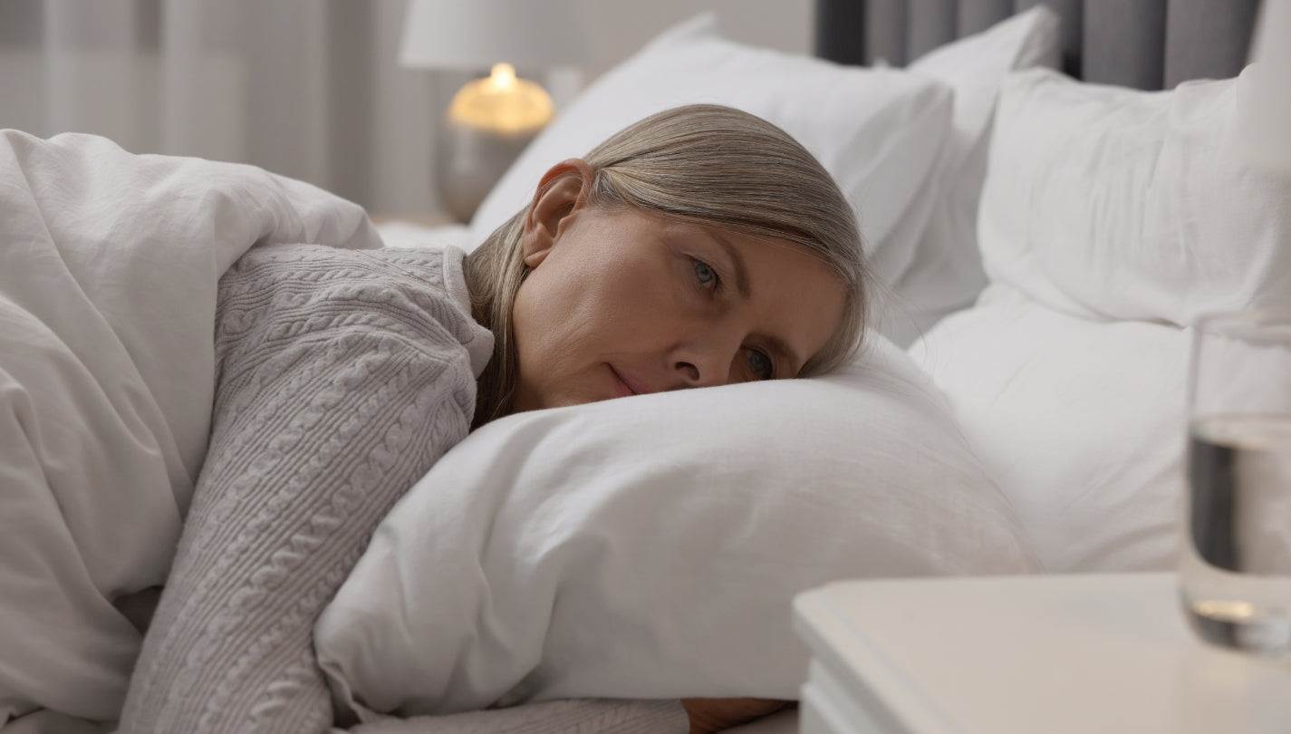Kvinde med søvnbesvær