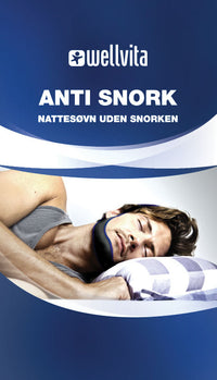 Wellvita Anti Snork anti-snorke maske til bedre søvn.