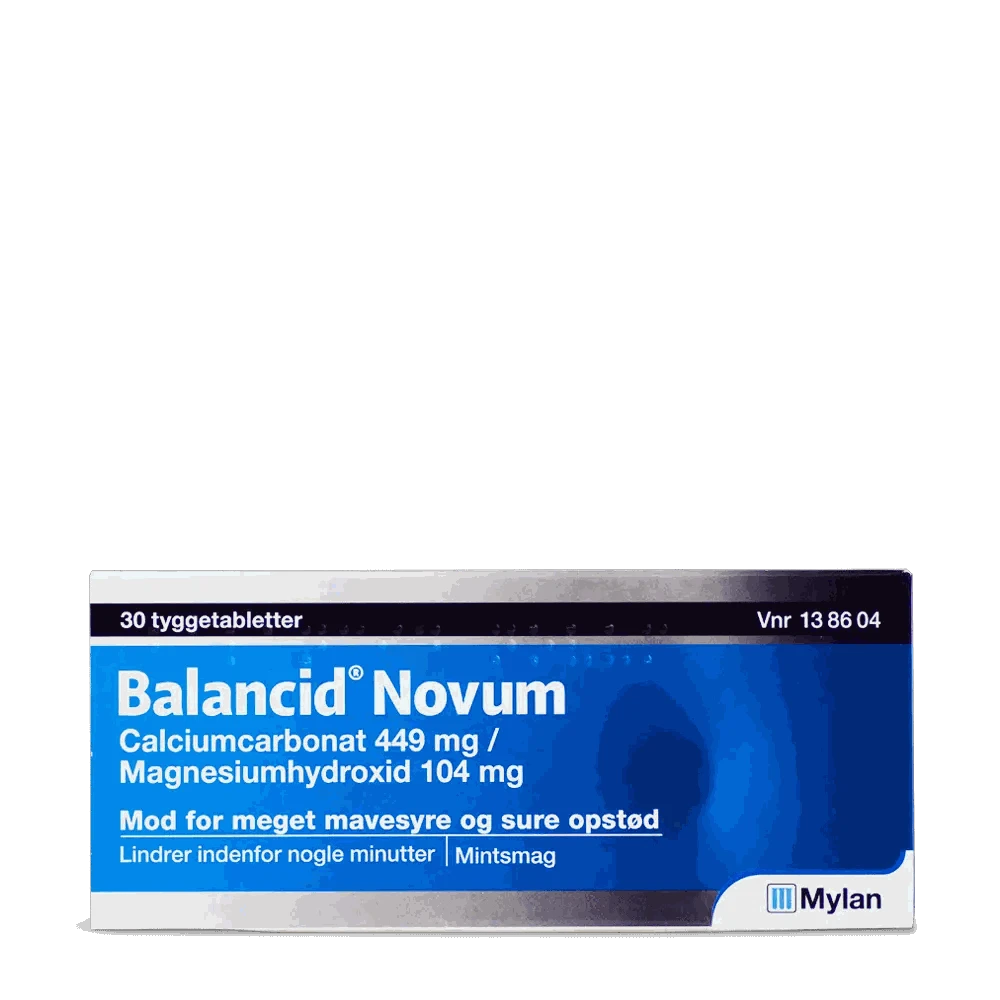 Balancid Novum produktemballage