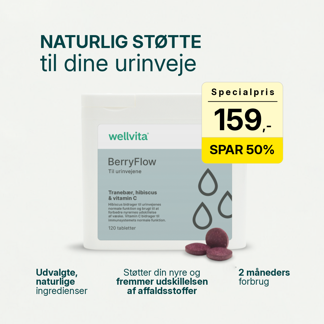 Berryflow - Naturlig støtte til urinveje og immunsystem | Wellvita