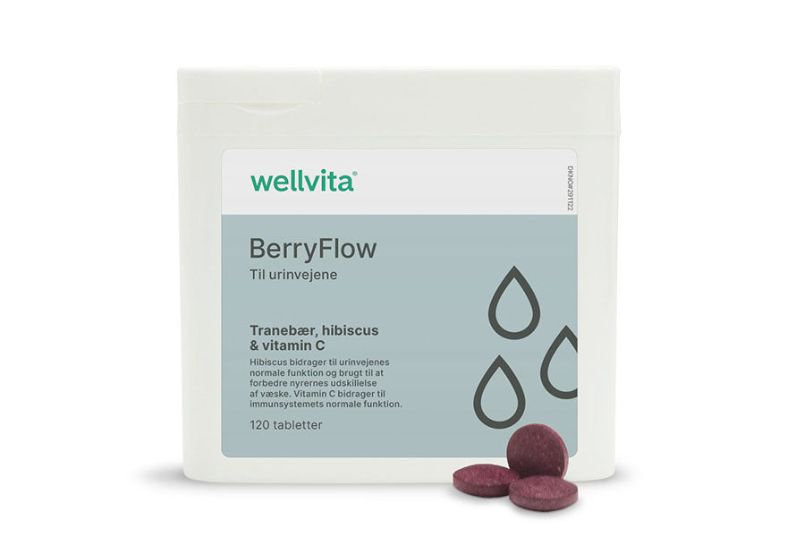 Berryflow Cap Berryflow - Kosttilskud med hibiscus – Wellvita