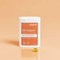 Wellvita D-Vitamin produktbillede.