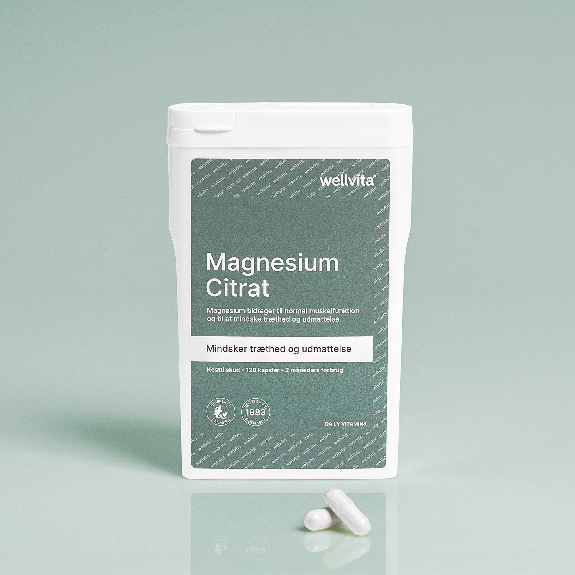 Wellvita Magnesium Citrat produktbillede.
