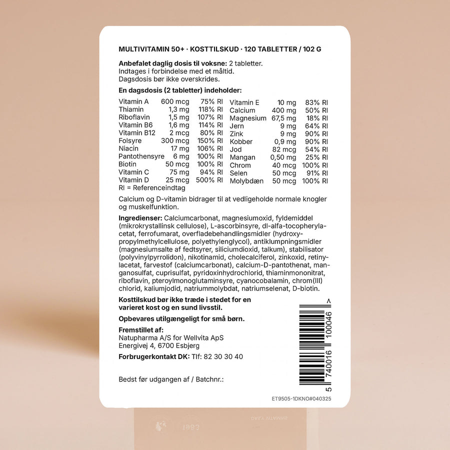 Multivitamin 50+ billede 5