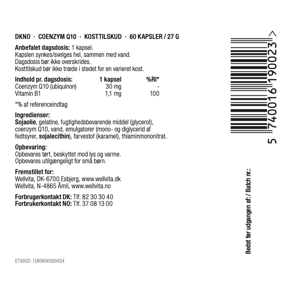 Coenzym Q10 billede 2