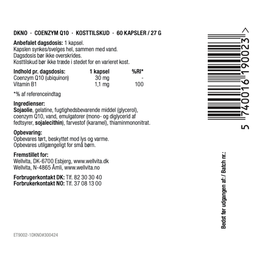 Coenzym Q10 billede 4