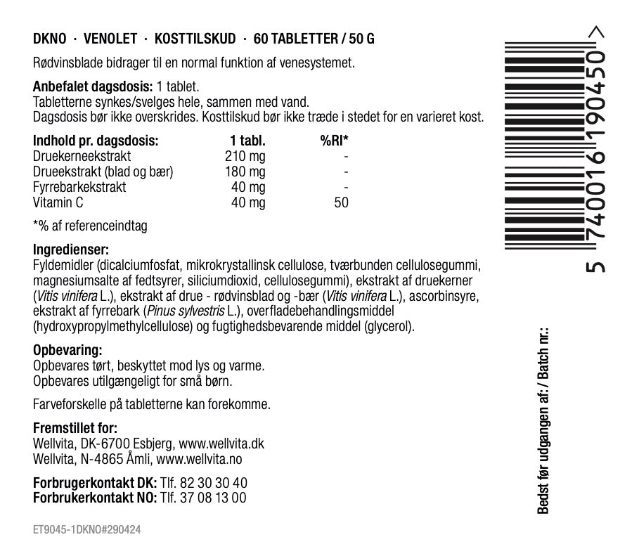Wellvita Venolet.