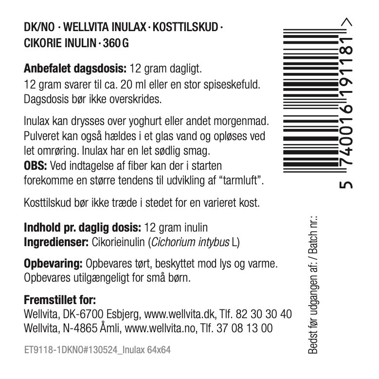 Wellvita Inulax.
