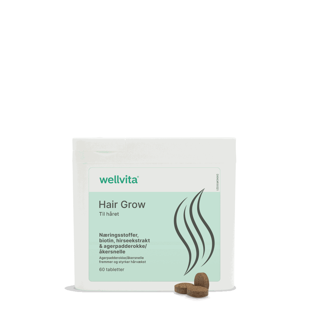 Hair Grow produktemballage