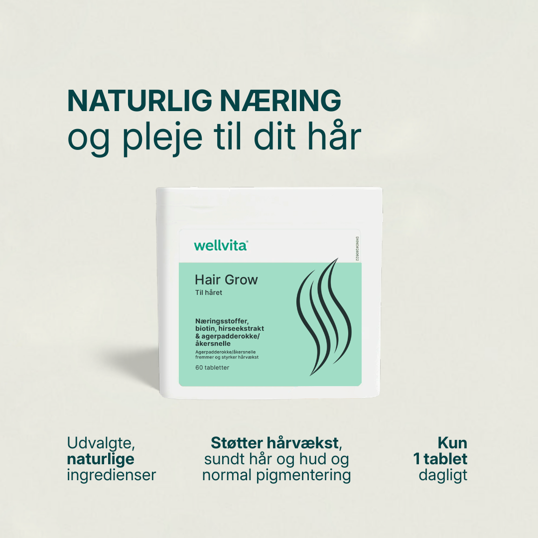 Hair Grow produktemballage