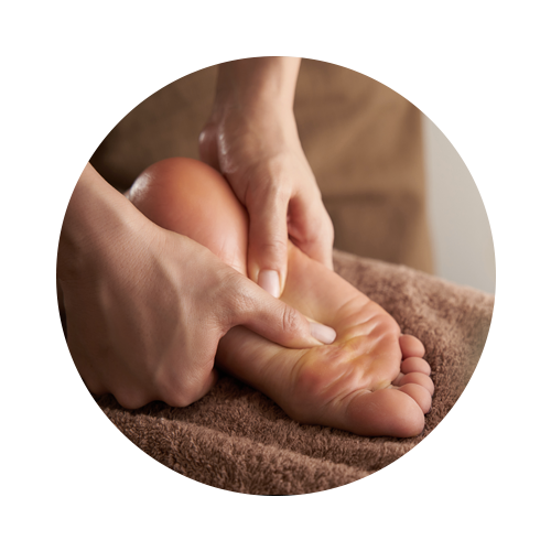 Massage af fod