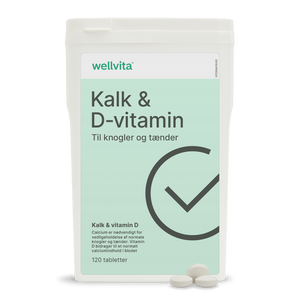 Kalk & D-vitamin 120 tabletter