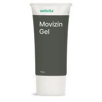 Wellvita Movizin Gel kølende gel til ømme led og muskler, 75 ml.