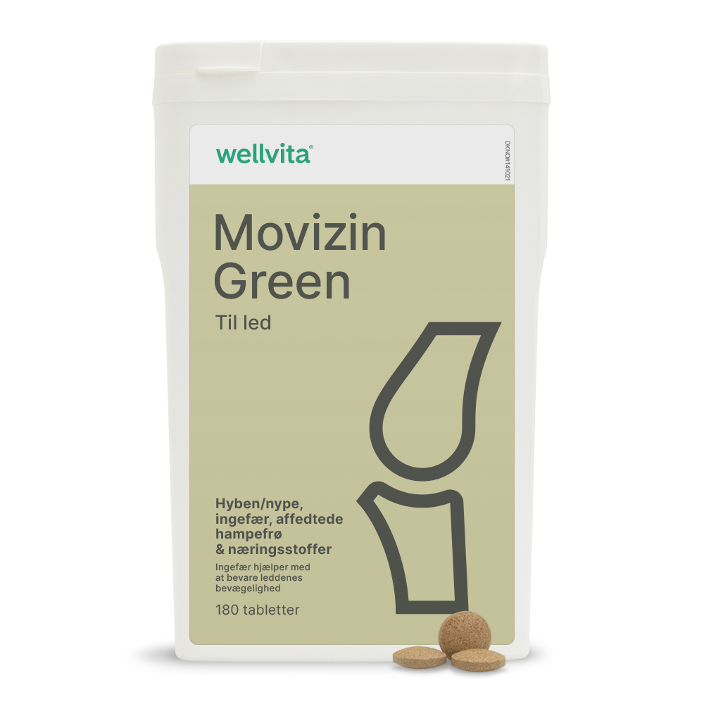 Movizin Green produktemballage