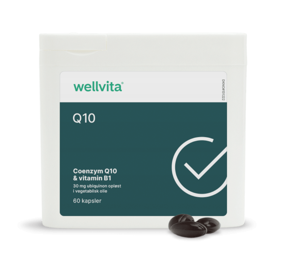 Wellvita Q10 – kosttilskud med Q10 til energi