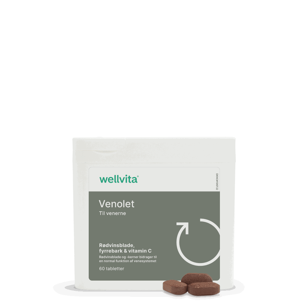 Produktemballage af Venolet med piller
