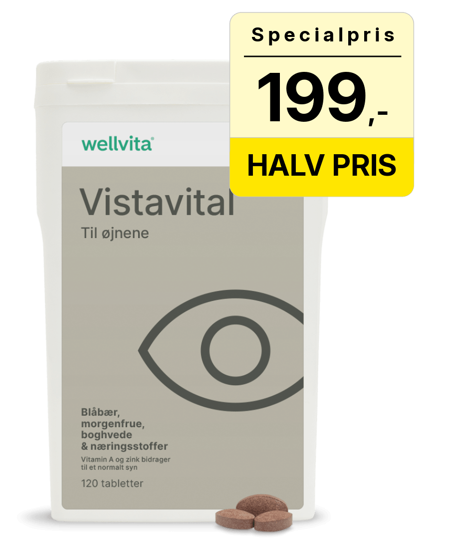 Wellvita Vistavital – kosttilskud til synet