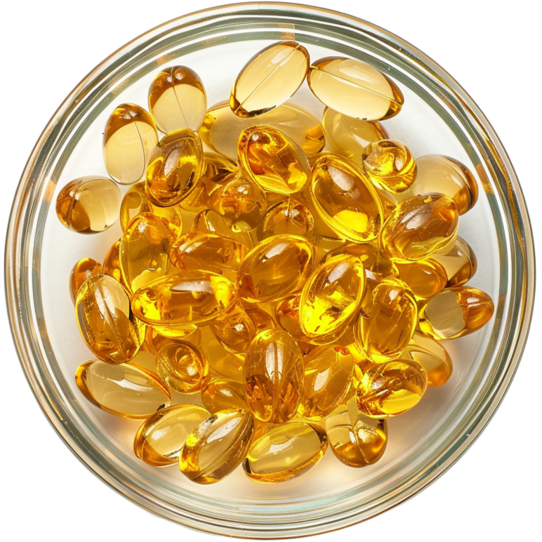 Wellvita fiskeolie med omega-3 for normal hjertefunktion, hjerne og syn samt vitamin D for knogler og immunforsvar