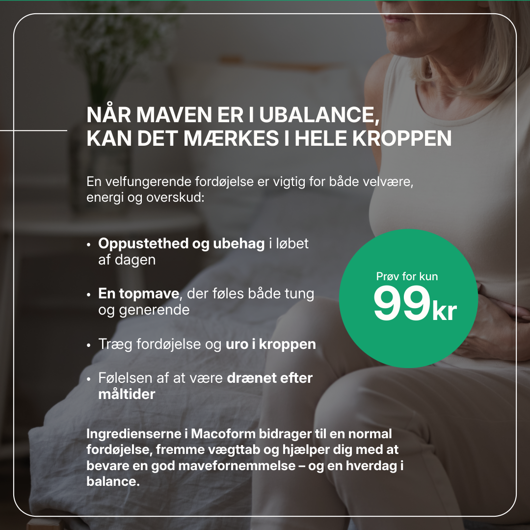 Macoform kosttilskud med artiskok- og mælkebøtteekstrakt til leverafgiftning og fordøjelsesbalance, 30 tabletter.